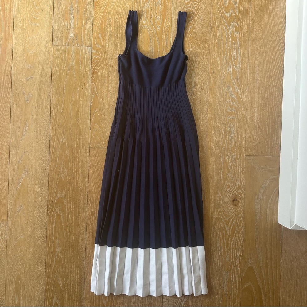 Staud Two-Tone Ellison Dress - Picture 4 of 10